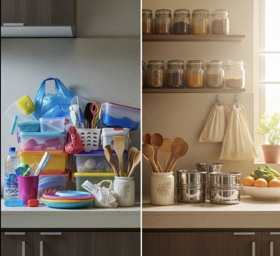 Plastic container vs eco-friendly alternatives